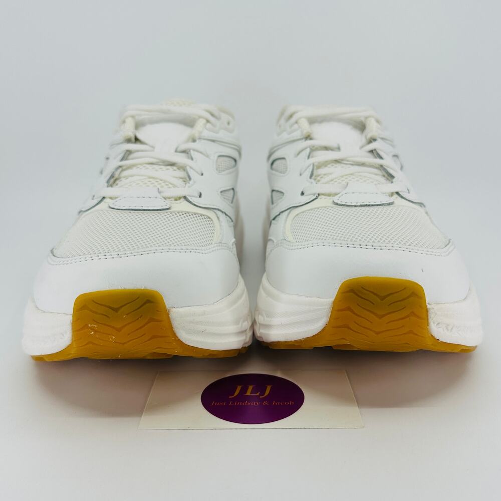 Hoka One One Men's Clifton L Athletics Leather Sneakers White WWC Size 10 / 11 W - Picture 2 of 11